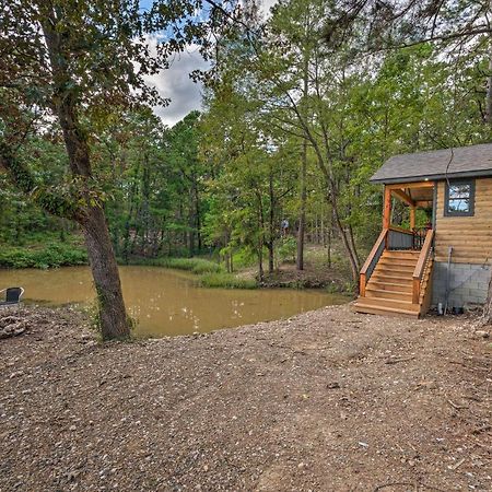Romantic Broken Bow Cabin With Jacuzzi And Fire Pit! Exterior photo