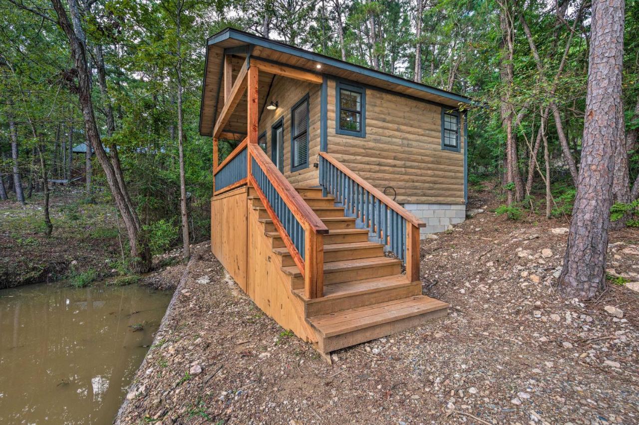 Romantic Broken Bow Cabin With Jacuzzi And Fire Pit! Exterior photo